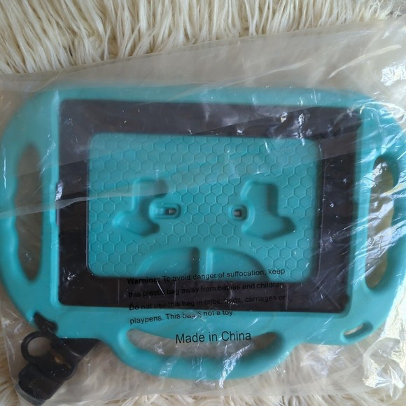 BMOUO Kids Case For iPad Air Teal Green With Handles Padded Large - Picture 4 of 7